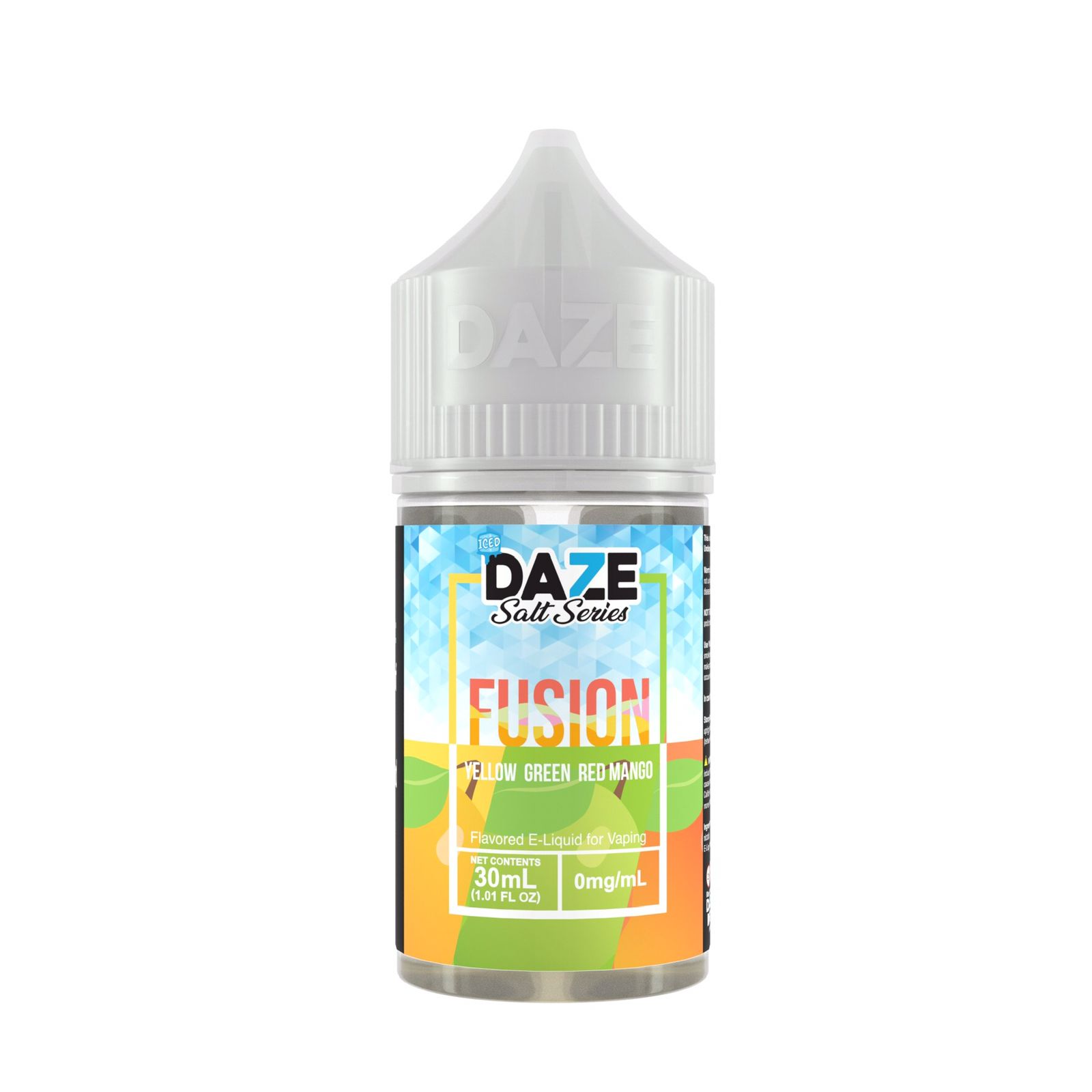 Yellow green Red mango Iced 7 Daze Fusion salt 30ml