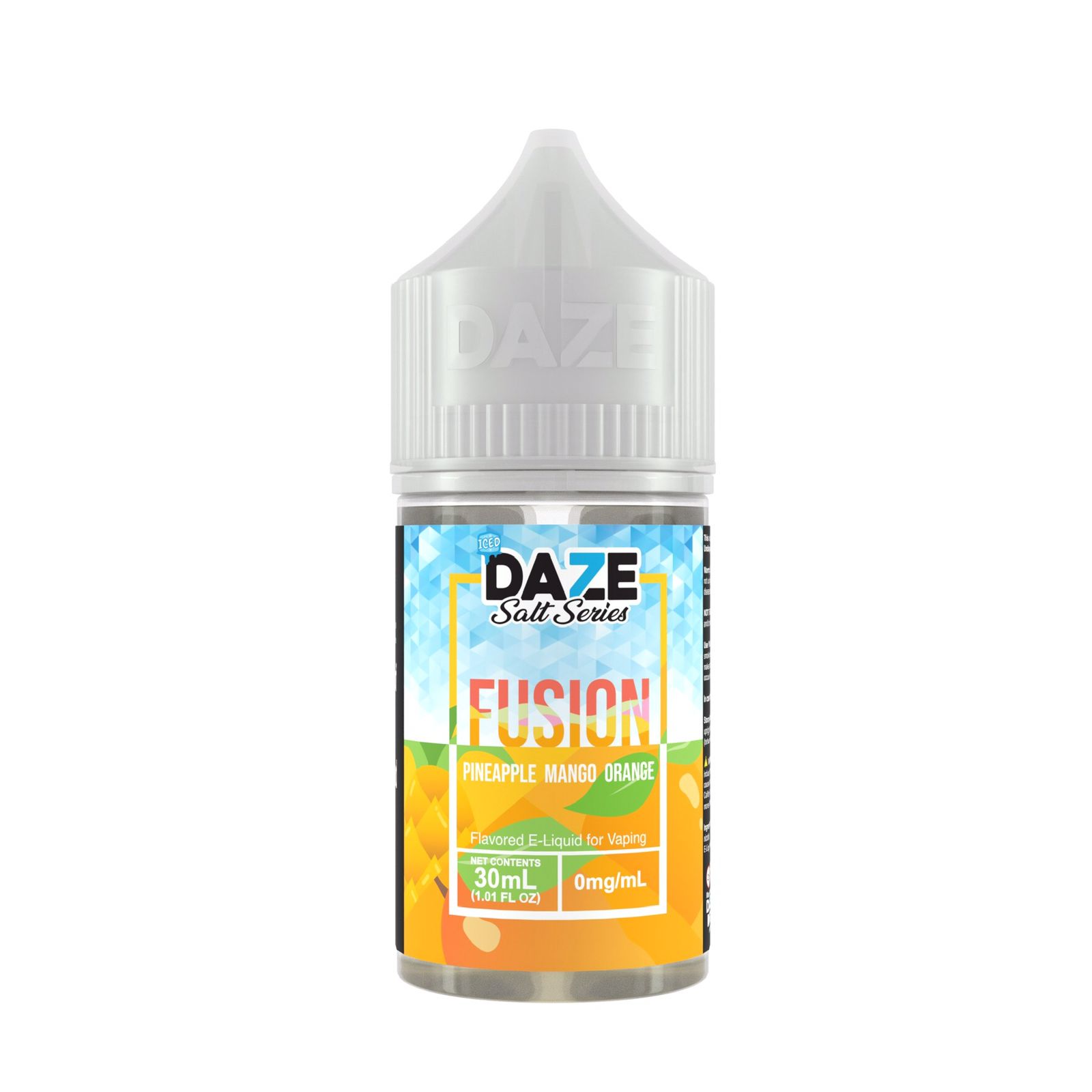 Pineapple orange mango Iced 7 Daze Fusion salt 30ml