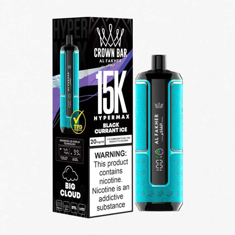 Al Fakher Crown Bar Hyper Max 15k Puffs Disposable vape - Image 20