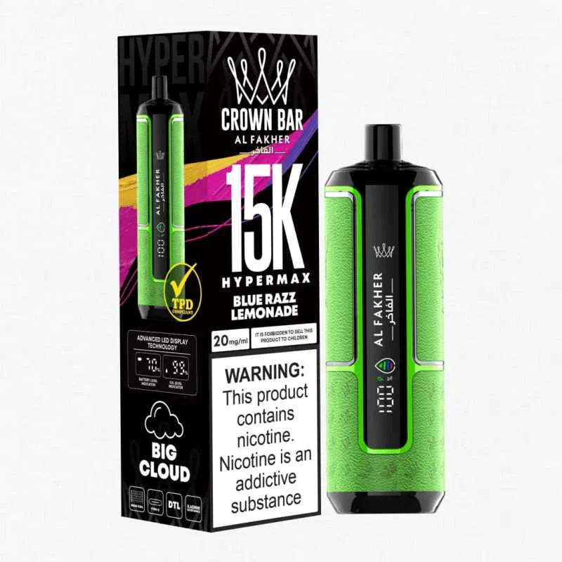 Al Fakher Crown Bar Hyper Max 15k Puffs Disposable vape - Image 17