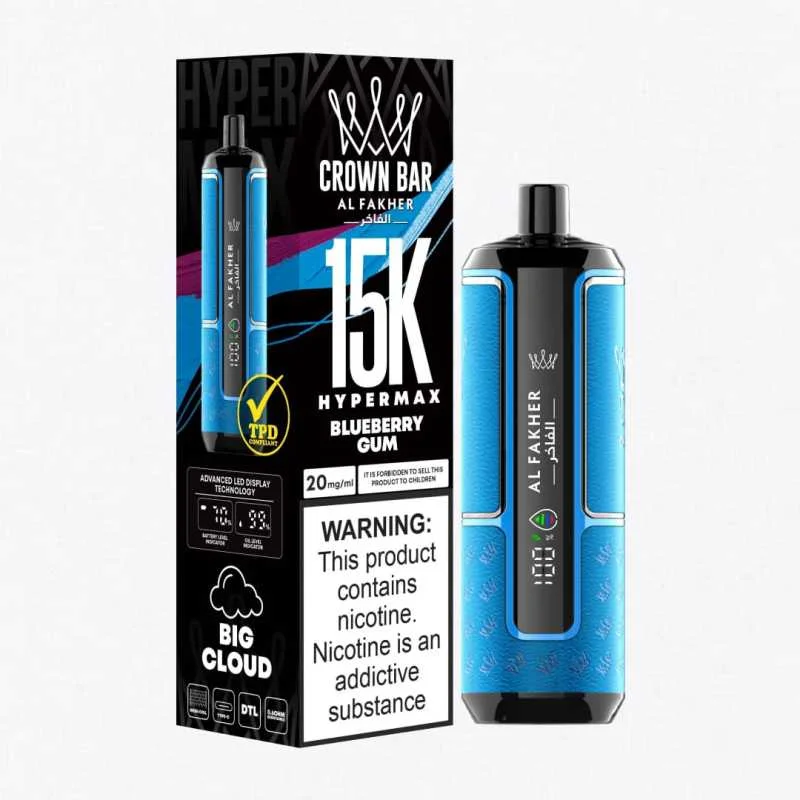 Al Fakher Crown Bar Hyper Max 15k Puffs Disposable vape - Image 15