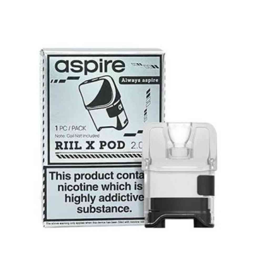 Aspire Riil X empty Pod Cartridge – 2ml - Image 2