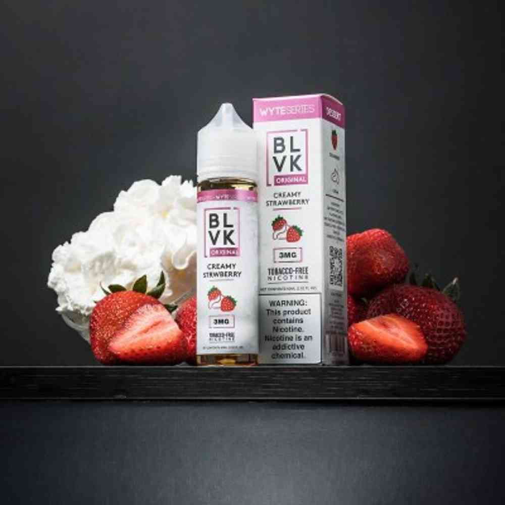 BLVK WYTE CREAMY STRAWBERRY 60ML