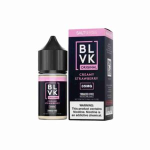 Blvk creamy strawberry original salt 30ml