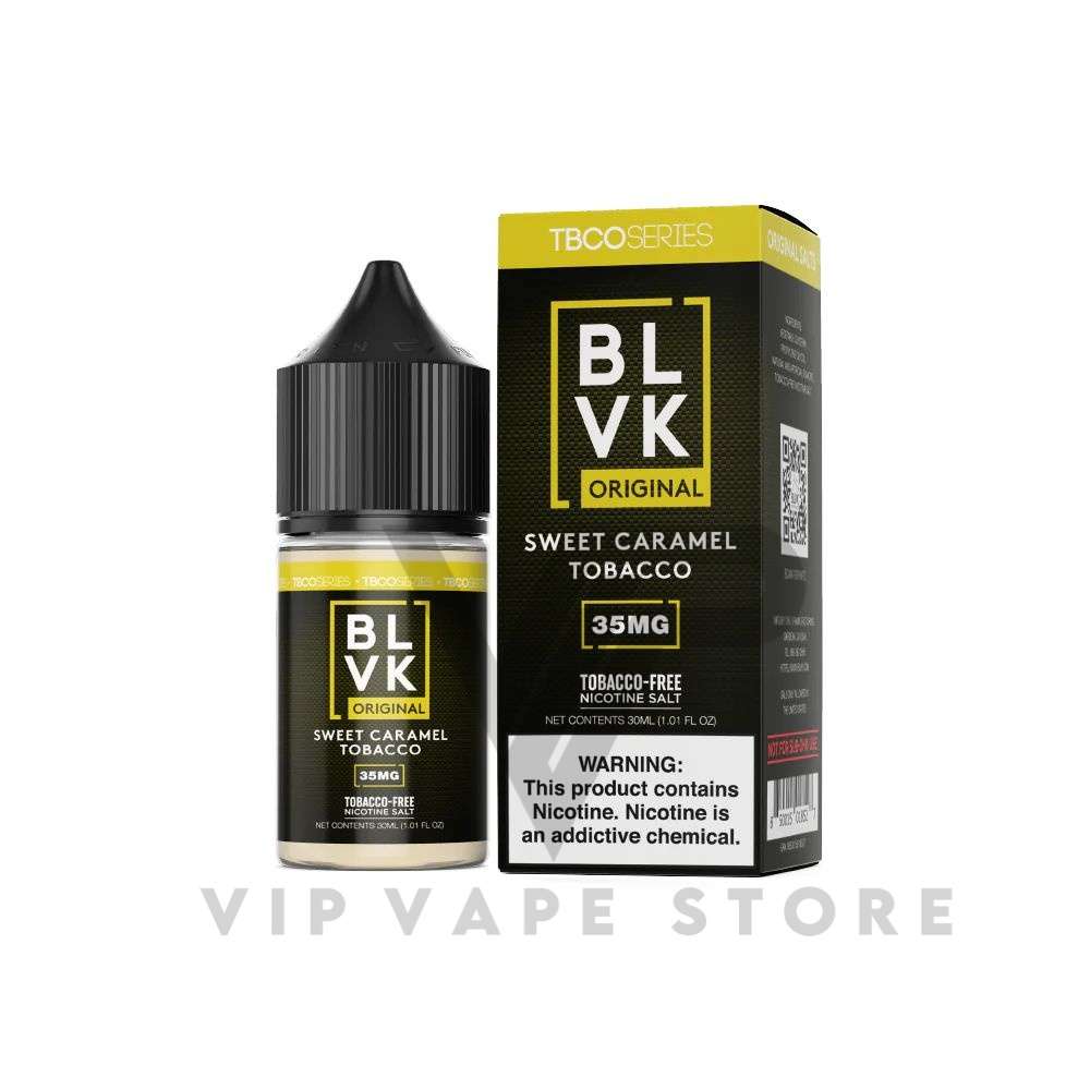 BLVK TBCO – sweet caramel Tobacco – 30ml