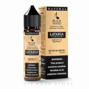 Black Note – Latakia tobacco – Quartet – 60ml ( 50VG-50PG )