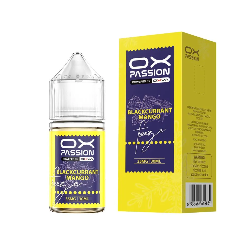 Blackcurrant Mango Ox Passion Freeze 30ml