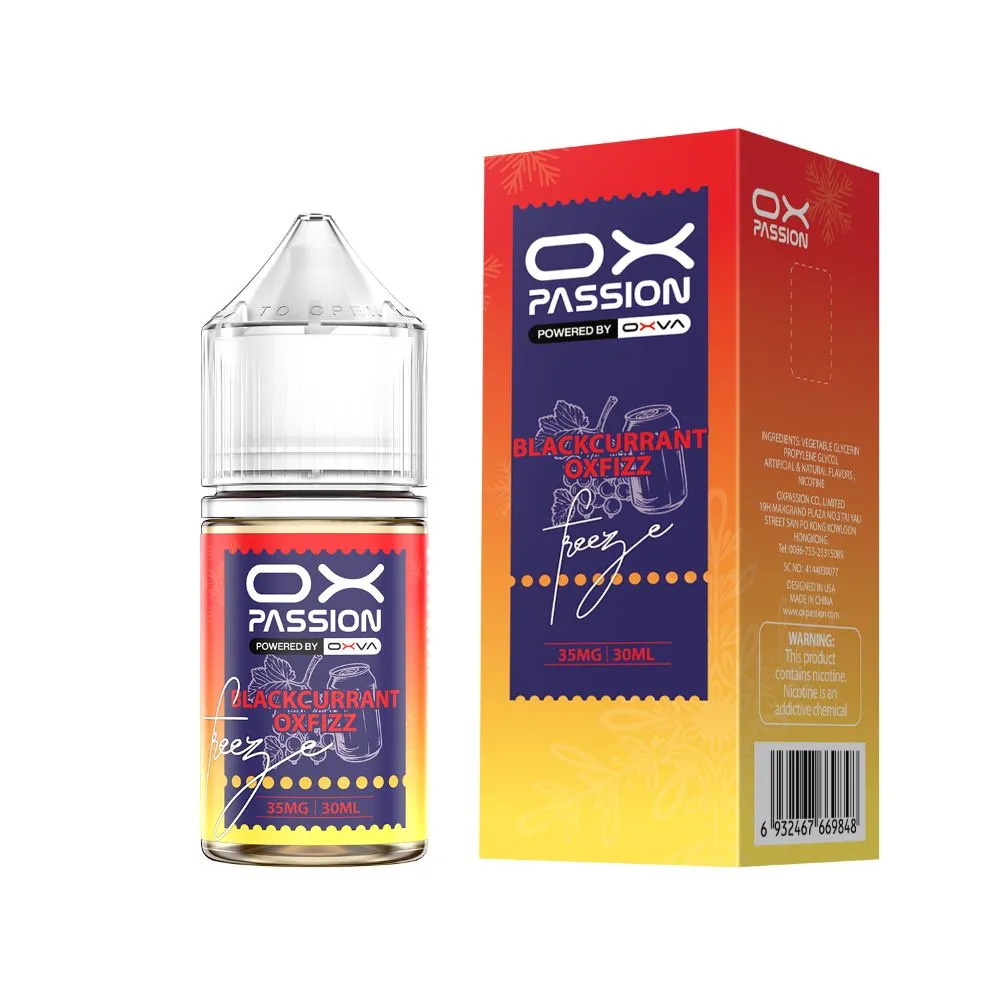 Blackcurrant Oxfizz Ox Passion Freeze 30ml