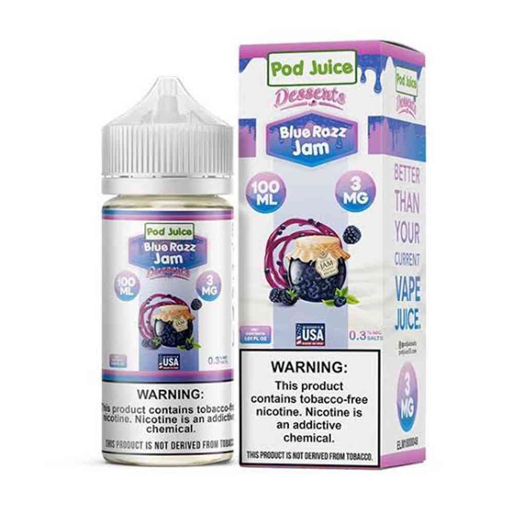 Blue razz Jam – Pod juice 100ml