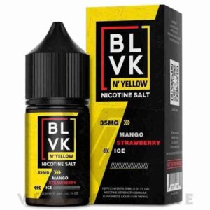 Mango strawberry ice – BLVK n yellow salt 30 ml
