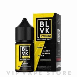 Mango banana Ice – BLVK N Yellow salt 30 ml