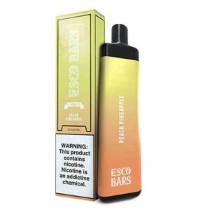 ESCO BARS Peach Pineapple – 5000 Puffs