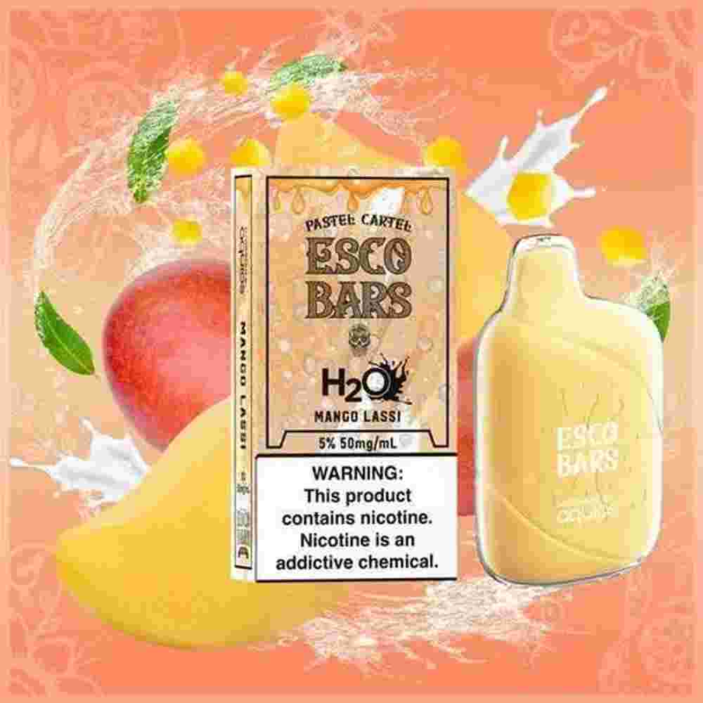ESCO BARS Mango Lassi H2o 6000 puffs