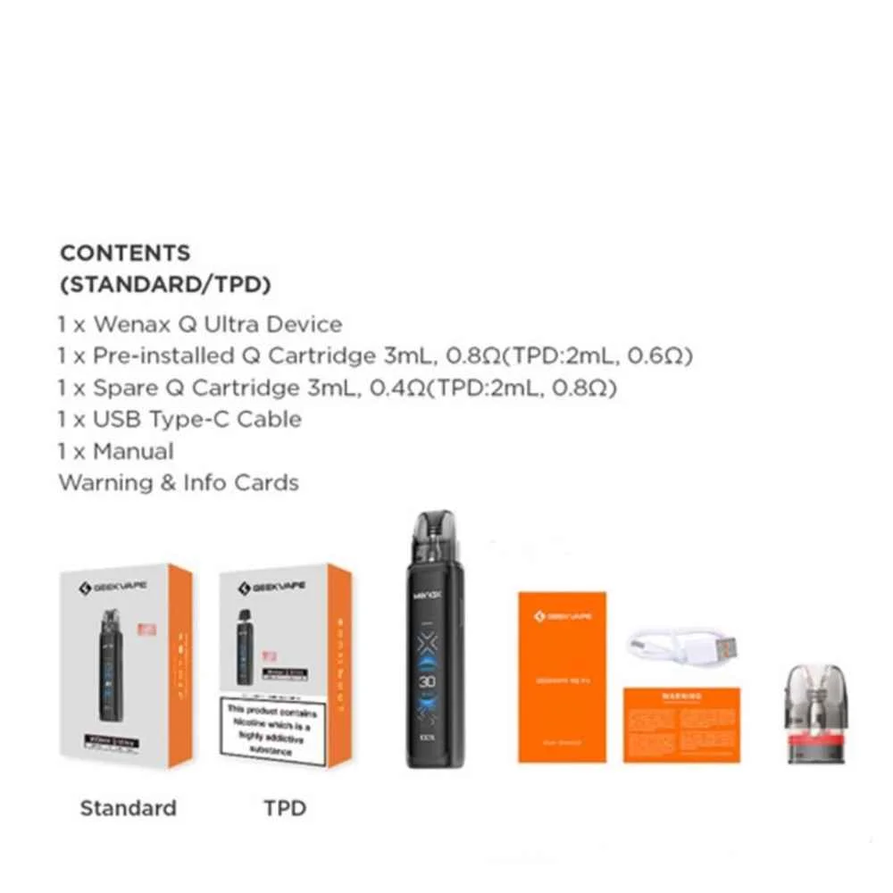 Geekvape Wenax Q Ultra Pod Kit - Image 3
