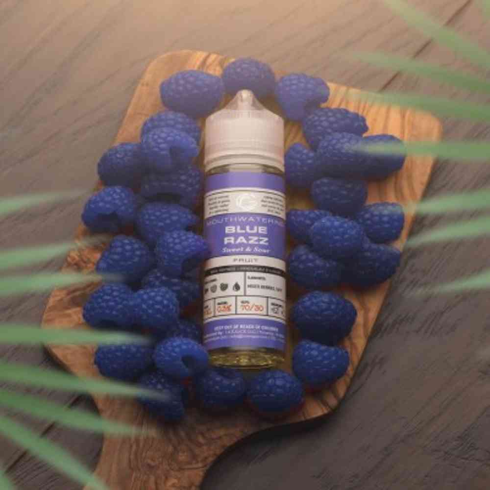 Glas Basix – Blue Razz 60ml - Image 2