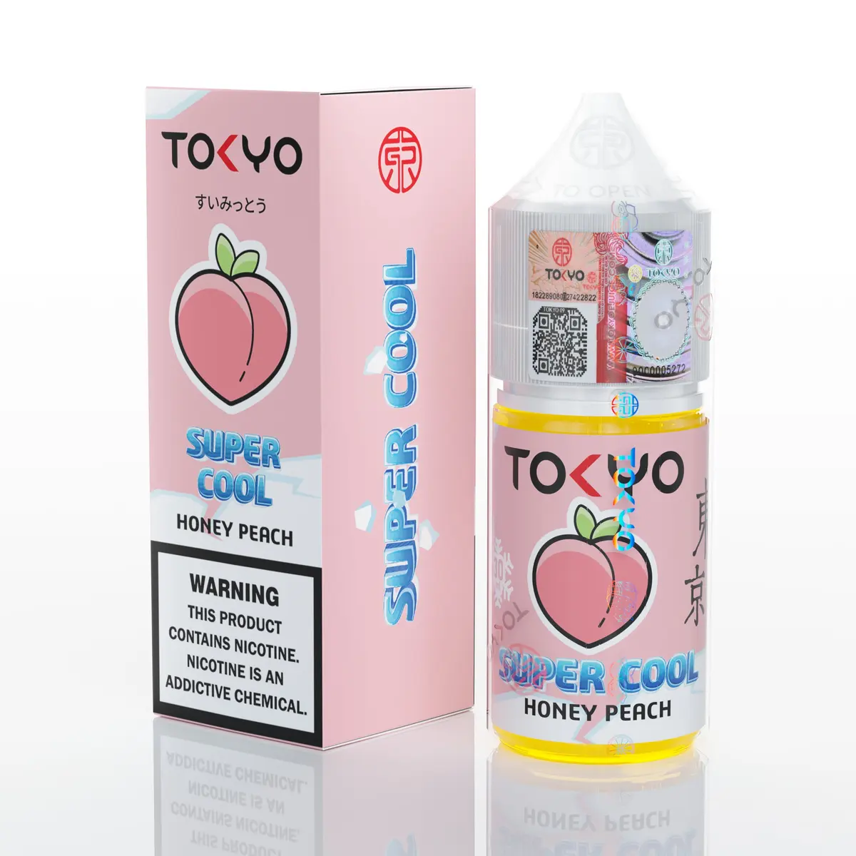 Honey peach 30ml – Tokyo Super cool series