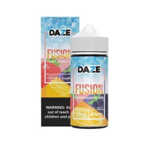 Strawberry blackberry lemon Iced 7 Daze Fusion 100ml