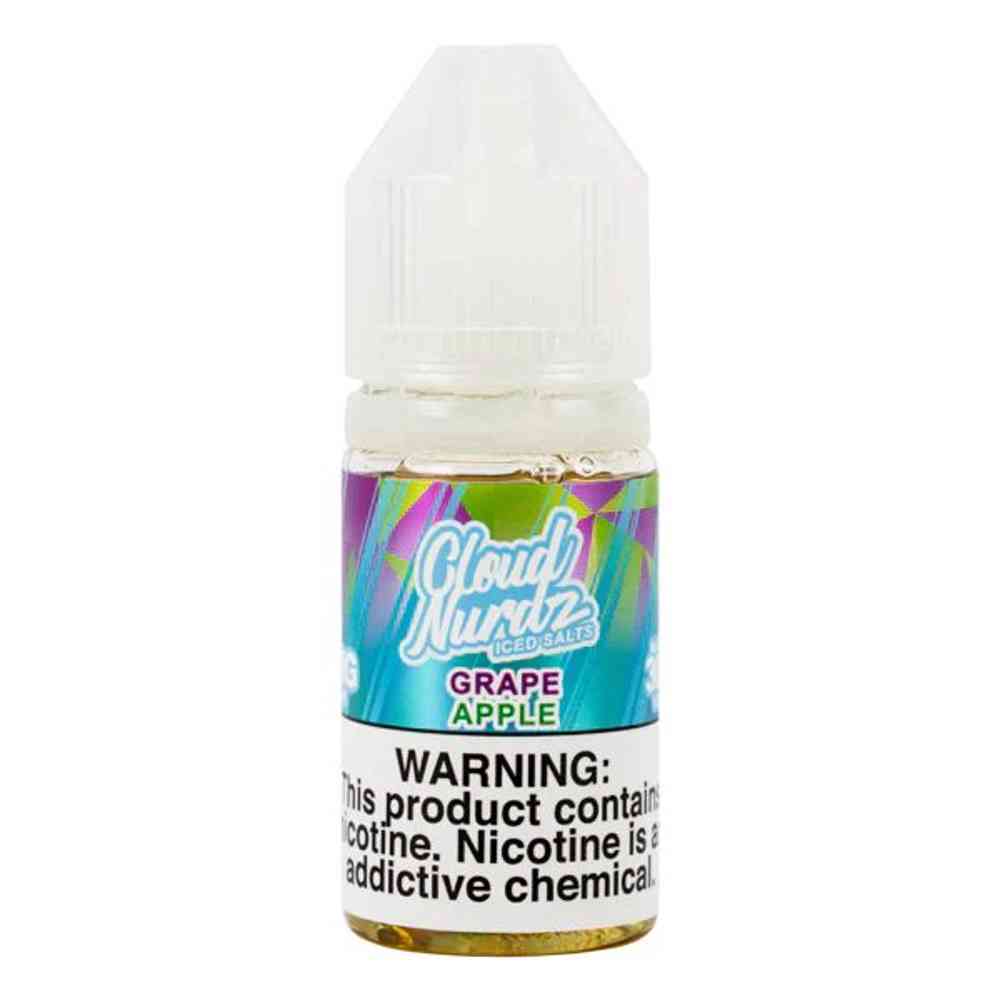 Cloud nurdz Iced Grape Apple – 30ml - Image 2