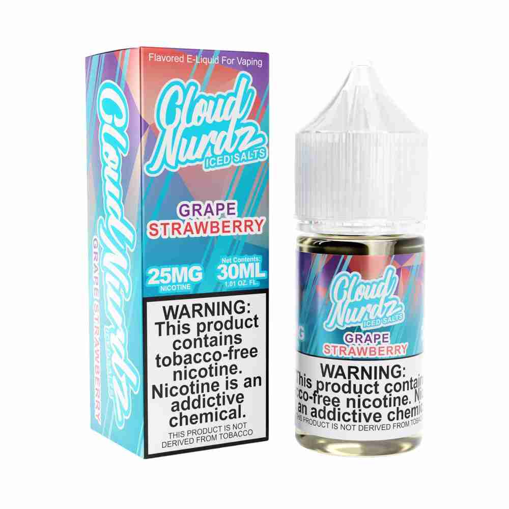 Cloud Nurdz Iced Strawberry Grape – 30ml