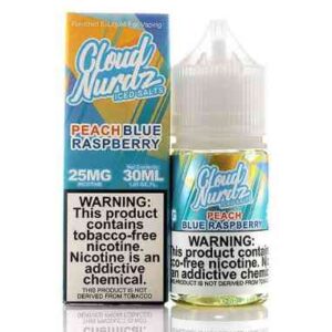 Cloud Nurdz Peach Blue Razz Iced – 30ML