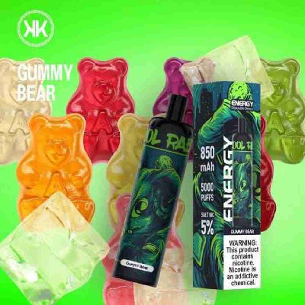 KK Energy Gummy Bear – 5000 Puff