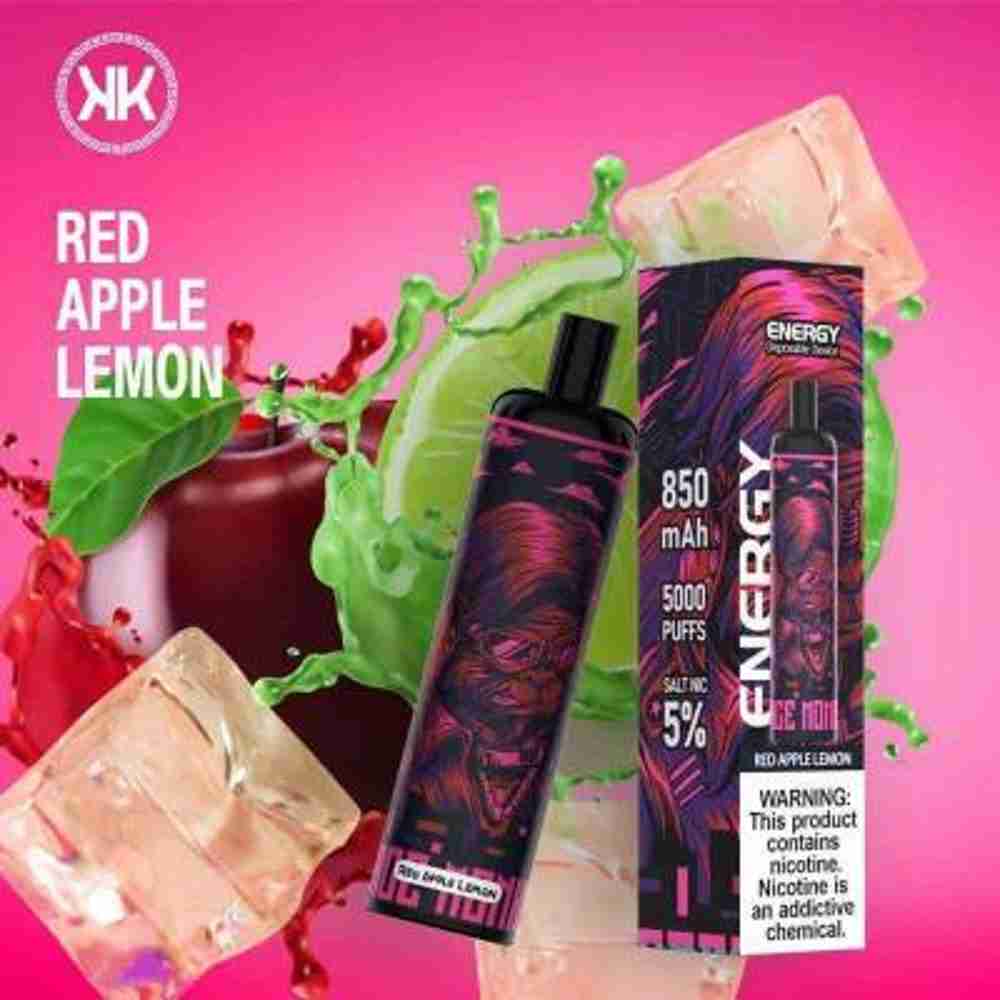 KK Energy Red Apple Lemon – 5000 Puff