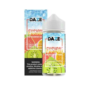 Kiwi Passion fruit guava Iced 7 Daze Fusion 100ml