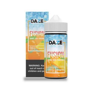Orange Yuzu tangerine Iced 7 Daze Fusion 100ml