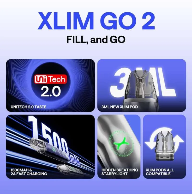 Oxva Xlim Go 2 Pod Kit System - Image 5