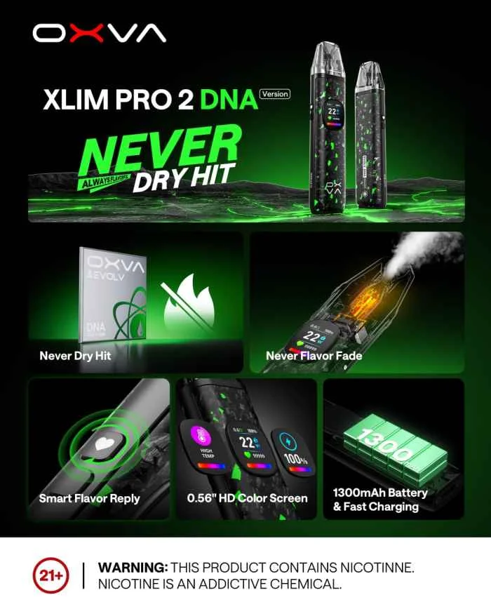 Oxva Xlim Pro 2 DNA Version Pod Kit - Image 12