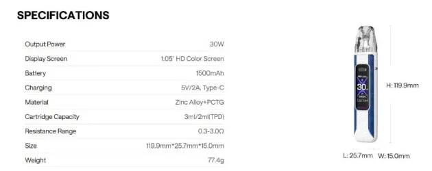 Oxva Xlim Pro 3 Pod kit - Image 11