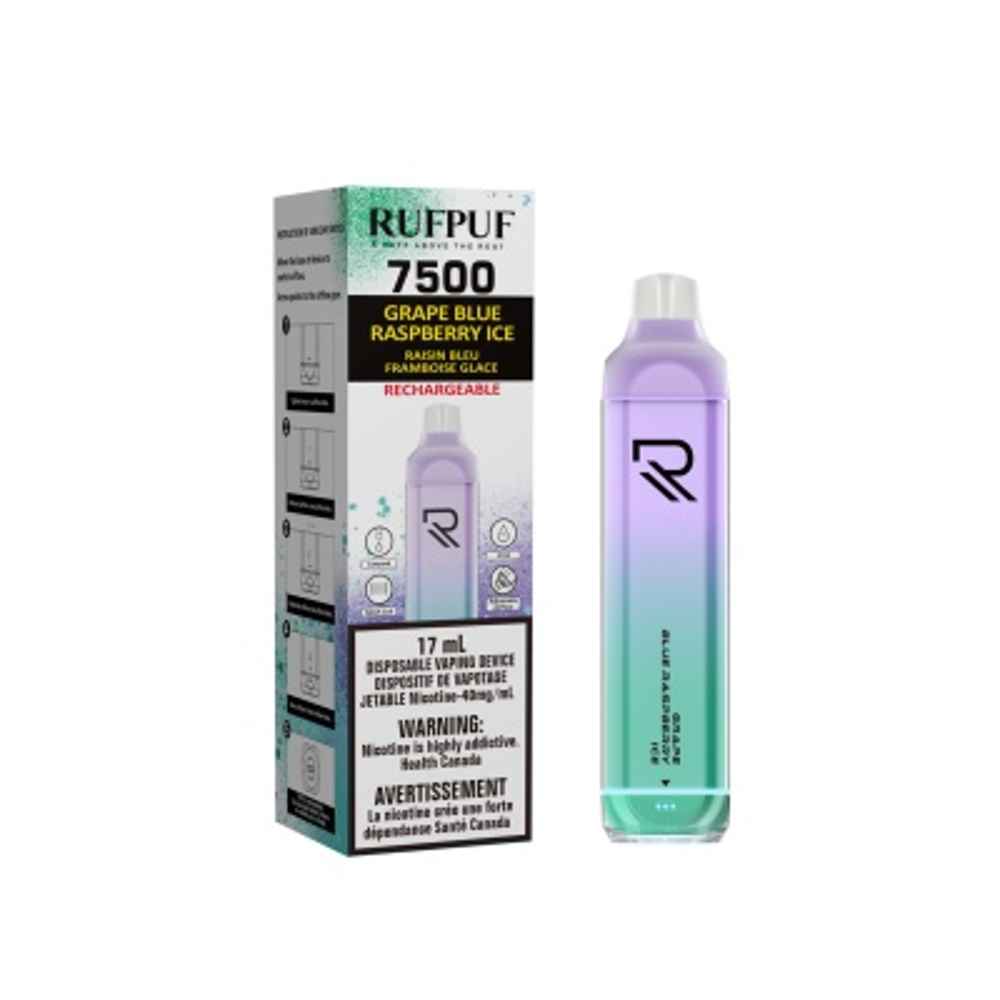 Rufpuf Grape Blueberry Raspberry Ice – 7500 Puffs
