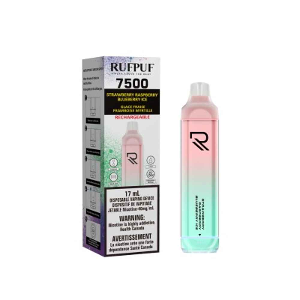 Rufpuf Strawberry blueberry Raspberry Ice – 7500 Puffs