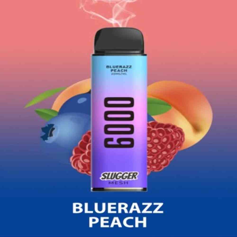 BLUERAZ PEACH – SLUGGER DISPOSABLE
