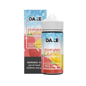 Strawberry Banana Apple Iced 7 Daze Fusion 100ml