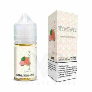 Tokyo salt – Iced mango peach 30ml