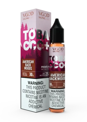 VGOD American backwoods tobacco plus 30ml