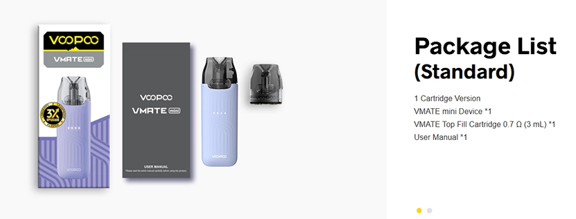 Voopoo Vmate Mini Pod Kit - Image 10