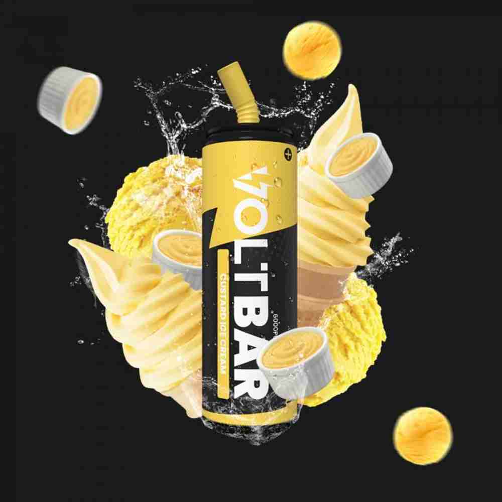 Volt Bar Custard Ice Cream Disposable Pod – 6000 Puffs