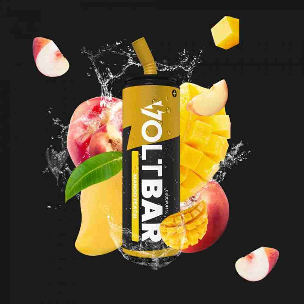 Volt Bar Mango Peach Disposable Pod – 6000 Puffs
