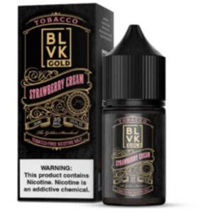 BLVK Tobacco Gold – Strawberry cream – 30ML
