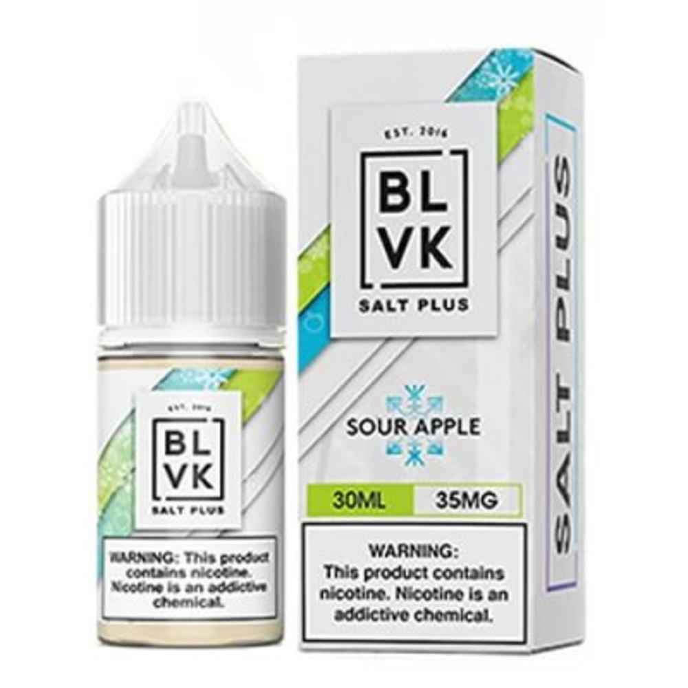 BLVK sour apple – salt plus 30 ml