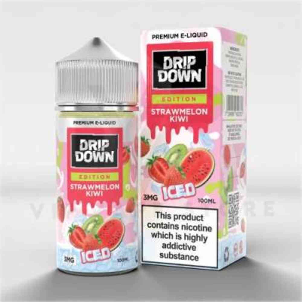 Drip down Strawmelon Kiwi Ice 100ml