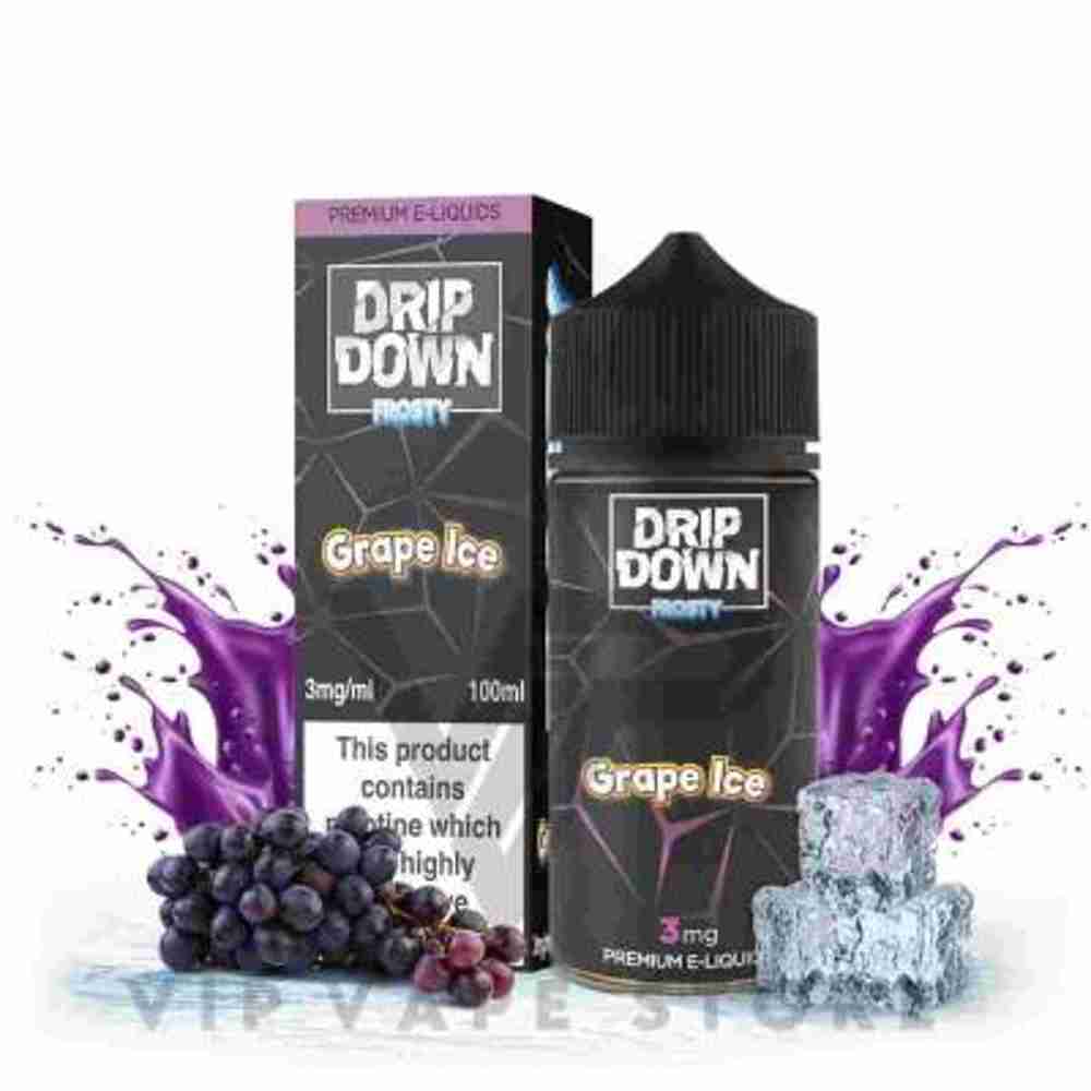 Drip down frosty Grape ice – 100ML