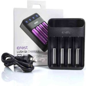 Efest Lush Q4 Intelligent Led Battery Charger by Prime deal