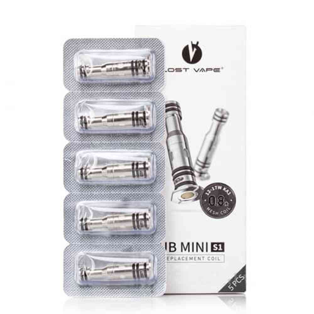 Lost Vape UB Mini S1 0.8Ω S2 1.0Ω ( Pack of 5 )