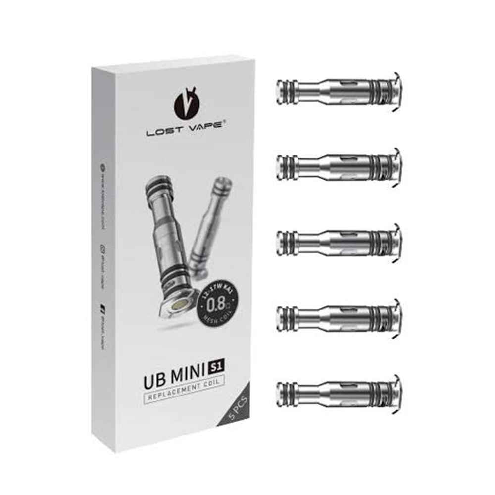 Lost Vape UB Mini S1 0.8Ω S2 1.0Ω ( Pack of 5 ) - Image 2