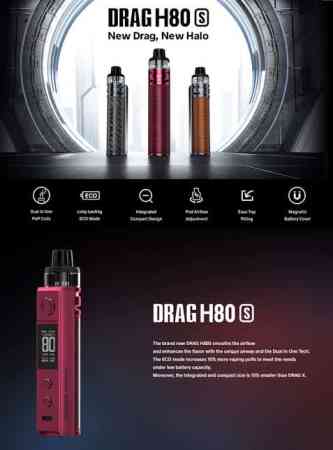 Voopoo Drag H80S Pod starter kit - Image 5