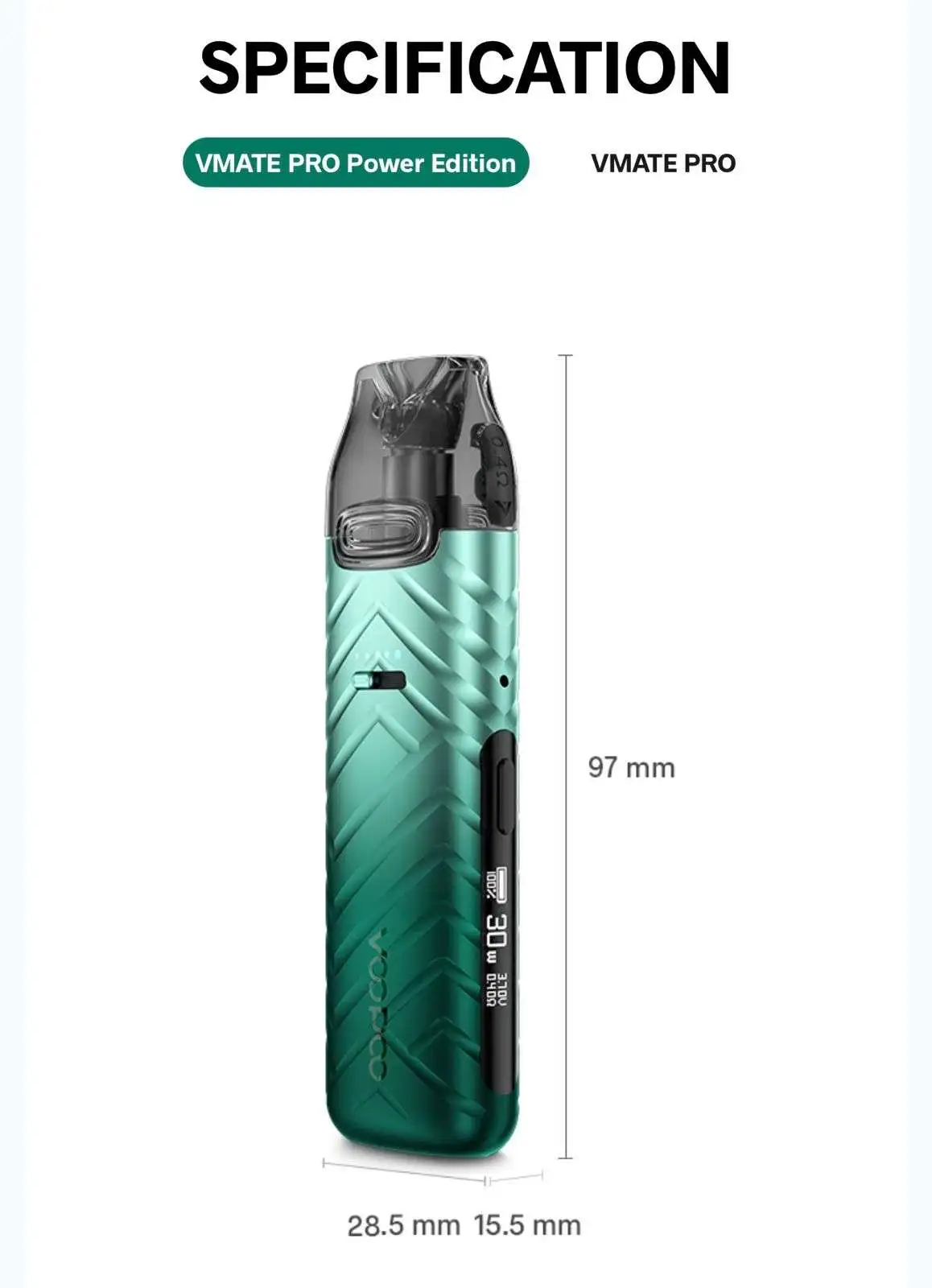 Voopoo Vmate Pro Power Edition Pod Kit - Image 3